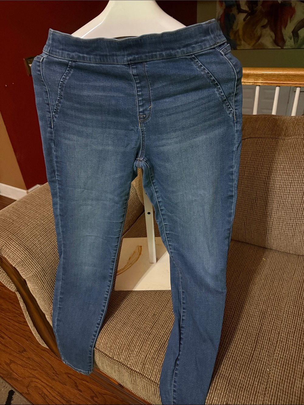 Apt. 9 Women’s Blue Stretch Denim Jeggings